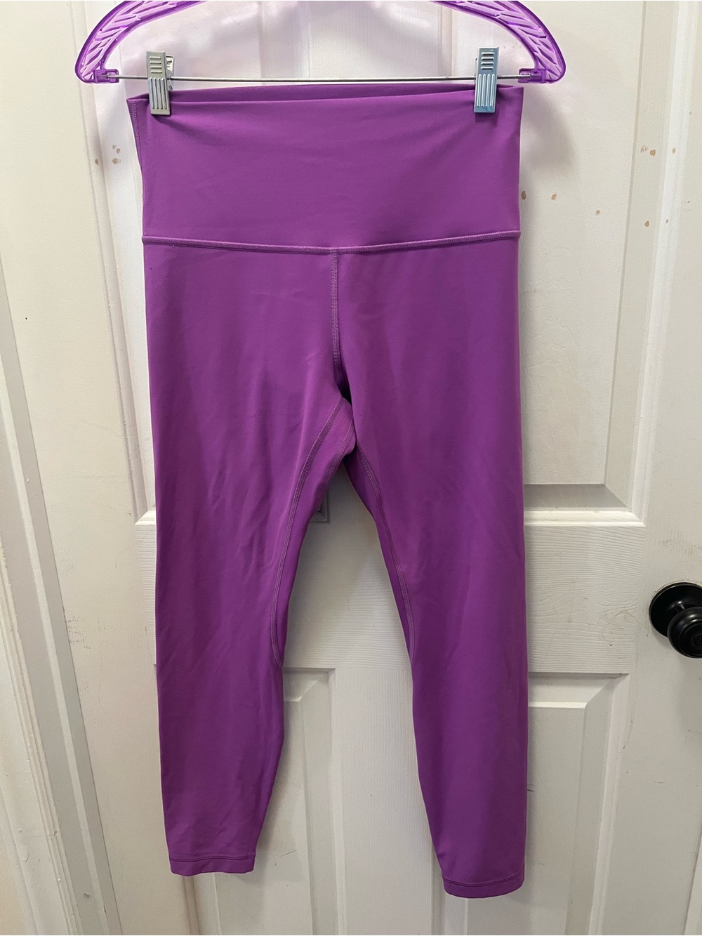 🍋 EUC Lululemon Align High-Rise Pant 25" - Moonlit Magenta - Sz 8